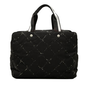 Pre-Loved Chanel Old Travel Line Nylon Handbag